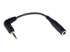 EPOS | SENNHEISER Adapterkabel 3,5 mm auf 2,5 mm Hodesettadapter - stereomikrojakk hann til 4-polsminijakk hunn - 4 cm - for Sennheiser SP 20, SP 20 ML