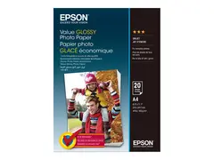 Epson Value - Blank - A4 (210 x 297 mm) - 183 g/m&#178; 20 ark fotopapir - for Expression Home XP-255, 257, 352, 355, 452, 455; Expression Home HD XP-15000