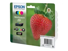 Epson 29 Multipack - 4-pack - 14.9 ml svart, gul, cyan, magenta - original - bl&#230;re med RF/lyd-alarm - blekkpatron - for Expression Home XP-235, 245, 247, 255, 332, 335, 342, 345, 432, 435, 442, 445, 455