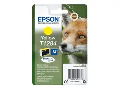 Epson T1284 - 3.5 ml - M-st&#248;rrelse gul - original - blister - blekkpatron - for Stylus S22, SX130, SX230, SX235, SX430, SX435, SX438, SX440, SX445; Stylus Office BX305