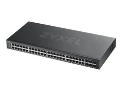 Zyxel GS1920-48v2 - Switch - smart - 48 x 10/100/1000 + 4 x kombo-Gigabit SFP + 2 x Gigabit SFP rackmonterbar