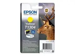 Epson T1304 - 10.1 ml - XL-st&#248;rrelse gul - original - blister - blekkpatron - for Stylus Office BX630, BX635, BX935; WorkForce WF-3010, 3520, 3530, 3540, 7015, 7515, 7525