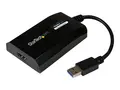 StarTech.com USB 3.0 to HDMI External Video Card Adapter DisplayLink Certified - 1920x1200 - MultiMonitor Graphics Adapter - Supports Mac &amp; Windows (USB32HDPRO) - Adapterkabel - USB-type A hann til HDMI hunn - 16 cm - svart - 1920 x 1200 (WUXGA)-st&#248;tte - for P/N: HDDVIMM3, HDMM12, HDMM15, HDMM1MP, HDMM2MP, HDMM3, HDMM3MP, HDMM50A, HDMM6, HDPMM50