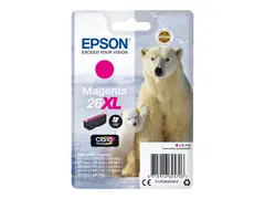 Epson 26XL - 8.7 ml - XL - magenta - original blister - blekkpatron - for Expression Premium XP-510, 520, 600, 605, 610, 615, 620, 625, 700, 710, 720, 800, 810, 820