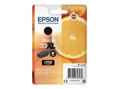 Epson 33XL - 12.2 ml - XL - svart original - bl&#230;re med RF/lyd-alarm - blekkpatron - for Expression Home XP-635, 830; Expression Premium XP-530, 540, 630, 635, 640, 645, 830, 900