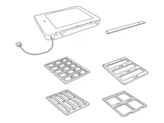 Epson - Transparentadapter for skanner - for Expression 12000XL, 12000XL Photo, 12000XL Pro, 13000XL, 13000XL Pro