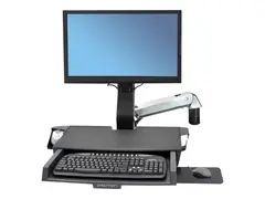 Ergotron StyleView monteringssett - for LCD-skjerm / tastatur / mus / strekkodeskanner polert aluminium