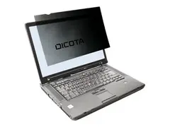 DICOTA - Notebookpersonvernsfilter 2-veis - innstikksdel/klebemiddel - 12,5&quot; bredde - svart