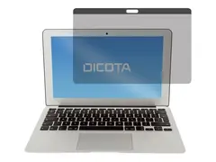 DICOTA Secret - Notebookpersonvernsfilter 2-veis - avtakbar - magnetisk - 13&quot; - svart - for Apple MacBook Air 13.3&quot; (Early 2014, Early 2015, Late 2010, Mid 2011, Mid 2012, Mid 2013, Mid 2014, Mid 2017); MacBook Pro 13.3&quot; (Early 2013, Early 2015, Late 2011, Late 2012, Late 2013, Mid 2012, Mid 2014, Mid 2015)