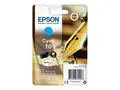 Epson 16 - 3.1 ml - cyan - original - blekkpatron for WorkForce WF-2010, 2510, 2520, 2530, 2540, 2630, 2650, 2660, 2750, 2760