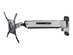 Ergotron Interactive Arm LD - Monteringssett (leddarm, VESA-adapter, veggmonteringsbrakett) Konstant kraftteknologi - for LCD-skjerm - aluminium - sort trim, polert aluminium - skjermst&#248;rrelse: inntil 42&quot;