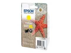 Epson 603XL - 4 ml - XL - gul - original blister - blekkpatron - for Expression Home XP-2150, 2155, 3150, 3155, 4150, 4155; WorkForce WF-2820, 2840, 2845, 2870