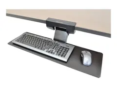 Ergotron Neo-Flex - Tastatur/musearm-monteringsbakke monterbar under skrivebord - svart