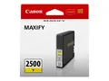 Canon PGI-2500 Y - 9.6 ml - gul - original blekkbeholder - for MAXIFY iB4050, iB4150, MB5050, MB5150, MB5155, MB5350, MB5450, MB5455