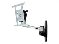 Ergotron LX HD Wall Mount Swing Arm - Monteringssett (svingarm) for TV - aluminium - skjermst&#248;rrelse: up to 49&quot; - veggmonterbar