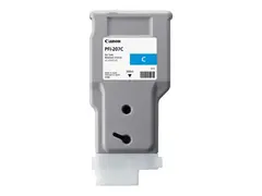 Canon PFI-207 C - 300 ml - cyan - original blekkbeholder - for imagePROGRAF iPF680, iPF685, iPF780, iPF785