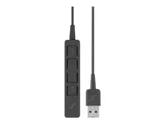 EPOS | SENNHEISER USB CC 1x5 CTRL - Hodetelefonkabel USB hann til minijakk hunn - for ADAPT SC 130, 135, 135 USB, 160 USB, 165 USB