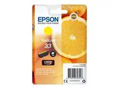 Epson 33 - 4.5 ml - gul - original bl&#230;re med RF/lyd-alarm - blekkpatron - for Expression Home XP-635, 830; Expression Premium XP-530, 540, 630, 635, 640, 645, 830, 900