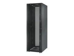 APC NetShelter SX Enclosure with Sides Rack - svart - 48U - 19&quot; - for P/N: SUA1000RM2U, SUA1000RM2U-TU, SUA1000RMI2U, SUA2200RMXLI3U, SUA5000RMI5U