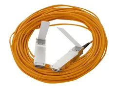 HPE Active Optical Cable - Direktekoblingskabel QSFP+ til QSFP+ - 15 m - toakset - aktiv - for Apollo 4200, 4200 Gen10