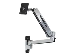 Ergotron LX - Monteringssett (sitte-st&#229;-arm, utvidelse, sokkel, VESA-adapter) for LCD-skjerm - kapasitet 3,2-11,3 kg - polert aluminium - skjermst&#248;rrelse: inntil 42&quot; - veggmonterbar