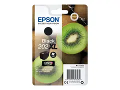 Epson 202XL - 13.8 ml - XL - svart original - bl&#230;re med RF/lyd-alarm - blekkpatron - for Expression Premium XP-6000, XP-6005