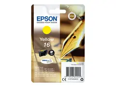 Epson 16 - 3.1 ml - gul - original - blekkpatron for WorkForce WF-2010, WF-2510, WF-2520, WF-2530, WF-2540, WF-2630, WF-2650, WF-2660, WF-2750