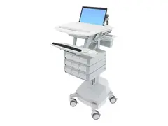 ERGOTRON styleview cart laptop 9 drawers SLA powered