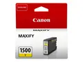 Canon PGI-1500 Y - 4.5 ml - gul - original blekkbeholder - for MAXIFY MB2050, MB2150, MB2155, MB2350, MB2750, MB2755