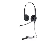 Jabra BIZ 1500 Duo - Hodesett - on-ear kablet - Quick Disconnect