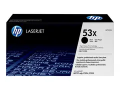 HP 53X - H&#248;y ytelse - svart - original LaserJet - tonerpatron (Q7553X) - for LaserJet M2727nf MFP, M2727nfs MFP, P2014, P2014n, P2015, P2015d, P2015dn, P2015n, P2015x