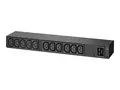 APC Basic Rack PDU AP6020A - Str&#248;mfordelerenhet (kan monteres i rack) AC 100-240 V - inngang: IEC 60320 C20 - utgangskontakter: 13 (power IEC 60320 C13) - for P/N: SMTL1000RMI2UC, SMX1000C, SMX1500RM2UC, SMX1500RM2UCNC, SMX750C, SMX750CNC