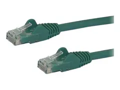 StarTech.com 1m CAT6 Ethernet Cable, 10 Gigabit Snagless RJ45 650MHz 100W PoE Patch Cord, CAT 6 10GbE UTP Network Cable w/Strain Relief, Green, Fluke Tested/Wiring is UL Certified/TIA Category 6 - 24AWG (N6PATC1MGN) - Koblingskabel - RJ-45 (hann) til RJ-45 (hann) - 1 m - UTP - CAT 6 - uten hindringer - gr&#248;nn