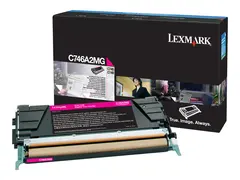 Lexmark - Magenta - original - tonerpatron LCCP, LRP for Lexmark C746dn, C746dtn, C746n, C748de, C748dte, C748e