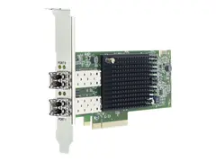 Emulex LPe35002 32Gb 2-port PCIe Fibre Channel Adapter Vertbussadapter - PCIe 4.0 x8 lav profil - 32Gb Fibre Channel Gen 7 (Short Wave) x 2 - for ThinkSystem SR630; SR635; SR645; SR650; SR655; SR665; SR850; SR850 V2; SR860; SR950