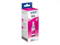 Epson T6643 - 70 ml - magenta - original blekkrefill - for EcoTank ET-14000, ET-16500, ET-2500, ET-2550, ET-2600, ET-2650, ET-3600, ET-4500, ET-4550