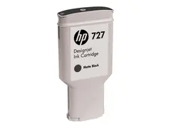 HP 727 - 300 ml - h&#248;ykapasitets - matt svart original - DesignJet - blekkpatron - for DesignJet T1500, T1530, T2500, T2530, T920, T930