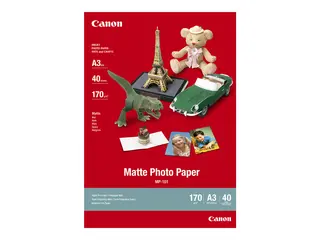 Canon MP-101 - A3 (297 x 420 mm) - 170 g/m&#178; 40 ark fotopapir - for i6500, 9100, 9950; PIXMA iX7000; S6300, 9000