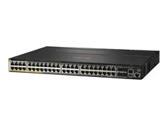 HPE Aruba 2930M 40G 8 HPE Smart Rate PoE Class 6 1-slot Switch Switch - L3 - Styrt - 36 x 10/100/1000 + 4 x kombo-Gigabit SFP + 8 x 1/2.5/5/10GBase-T (PoE Class 6) - rackmonterbar - PoE Class 6 (1440 W)