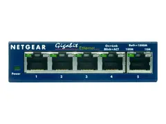 NETGEAR GS105 - Switch - 5 x 10/100/1000 stasjon&#230;r