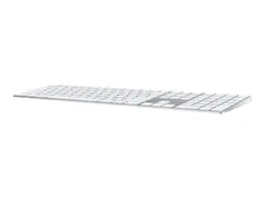 Apple Magic Keyboard with Numeric Keypad Tastatur - tr&#229;dl&#248;s - Bluetooth - QWERTY - Norsk - s&#248;lv