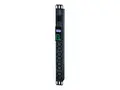 APC Easy Metered Rack PDU EPDU1016M - Str&#248;mfordelerenhet (kan monteres i rack) AC 200/208/230 V - 3680 VA - Ethernet - inngang: IEC 60320 C20 - utgangskontakter: 8 (power IEC 60320 C13) - 1U - 2.5 m kabel - svart - for P/N: AR106V, SCL400RMJ1U, SCL500RMI1UC, SCL500RMI1UNC, SMTL1000RMI2UC, SMTL750RMI2UC