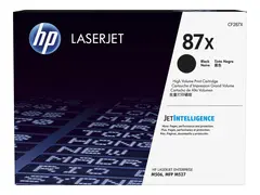 HP 87X - H&#248;y ytelse - svart - original LaserJet - tonerpatron (CF287X) - for LaserJet Enterprise M506, MFP M527; LaserJet Enterprise Flow MFP M527; LaserJet Pro M501