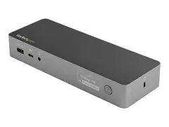 StarTech.com USB-C &amp; USB-A Dock, Hybrid Universal Laptop Docking Station with 100W Power Delivery, Dual Monitor 4K 60Hz HDMI &amp; DisplayPort, 4x USB 3.1 Gen 1 Hub, Gigabit Ethernet (GbE) Hybrid USB Type-C Dock (DK30C2DPEPUE) - dokkingstasjon - USB-C - 2 x HDMI, 2 x DP - 1GbE