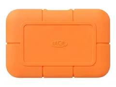 LaCie Rugged SSD STHR2000800 - SSD - kryptert 2 TB - ekstern (b&#230;rbar) - USB 3.1 Gen 2 / Thunderbolt 3 (USB-C kontakt) - Self-Encrypting Drive (SED)