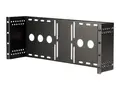 StarTech.com 4U Universal VESA LCD Monitor Mounting Bracket for 19-inch Rack or Cabinet TAA Compliant - Cold-Pressed Steel Bracket (RKLCDBK) - Monteringssett - for LCD-skjerm - solid kaldpresset st&#229;l - svart - skjermst&#248;rrelse: 19&quot; - for P/N: CABSCRWS1224, RK2433BKM, RK2537BKM, RK3236BKF, RK4236BKB, RK4242BK24, RK4242BK30