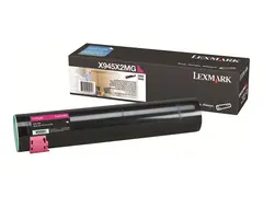 Lexmark - H&#248;y ytelse - magenta original - tonerpatron LCCP - for Lexmark X940e, X940e Page Plus Solution, X945e, X945e Page Plus Solution