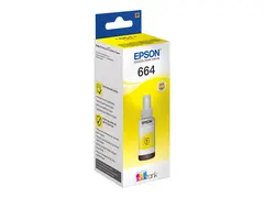 Epson T6644 - 70 ml - gul - original - blekkrefill for EcoTank ET-14000, ET-16500, ET-2500, ET-2550, ET-2600, ET-2650, ET-3600, ET-4500, ET-4550