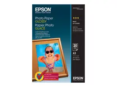 Epson - Blank - A3 (297 x 420 mm) - 200 g/m&#178; 20 ark fotopapir - for Expression Photo XP-970; SureColor P706, SC-T5160, T3160, T5160; WorkForce WF-7840, 7845