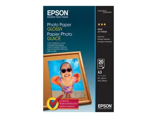 Epson - Blank - A3 (297 x 420 mm) - 200 g/m&#178; 20 ark fotopapir - for Expression Photo XP-970; SureColor P706, SC-T5160, T3160, T5160; WorkForce WF-7840, 7845